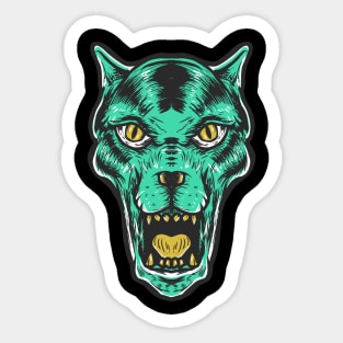 Angry dog Sticker